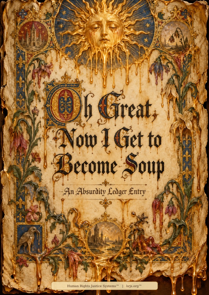 Illuminated cover of Oh Great, Now I Get to Become Soup